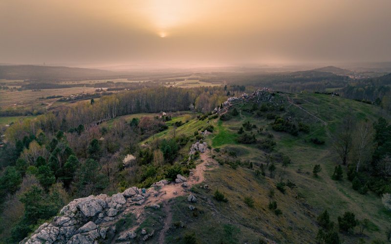 Góry Świętokrzyskie widok